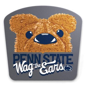 decal Penn State Wag the Ears below Nittany Lion Mascot